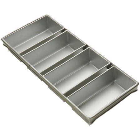 De Riem Pan/4 van het de Voedingsdienstnsf Commerciële 9“ Pullman Brood van RK Bakeware China 5-5/8 door 3-1/8-duim Brood Pan Set 0