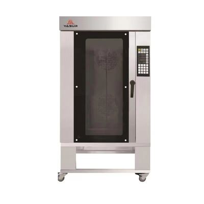 16kw onder Tegenconvectie Oven Ten Trays 40X60cm voor het de Deense Koekjes en Gebakje van het Croissantbrood