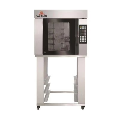 De Convectie Oven Rotary Oven Five Trays 40X60cm van de stoombakkerij Deense Croissantbrood en Gebakjeoven 9.5Kw