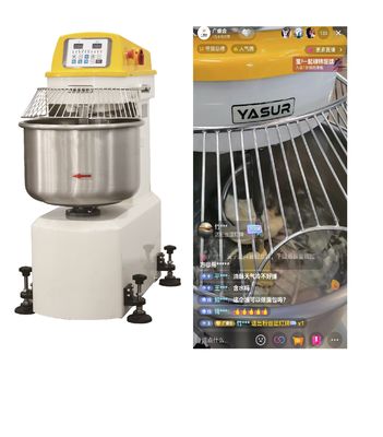 180 van de Spiraalvormige van het de Snelheids Spiraalvormige Deeg van de Deegmixer 4.5kw Dubbele de Kneder Tweelingponden Motor