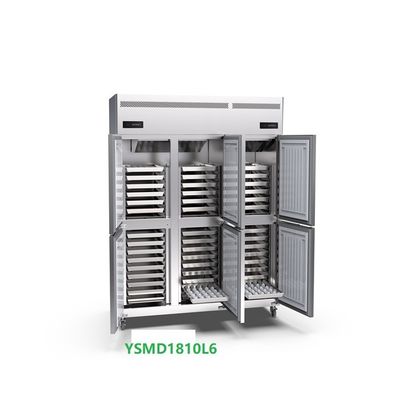 De Vrije Commerciële Rechte Diepvriezer 220v 6 van de 45 Dienbladenvorst Deur Rechte Harder