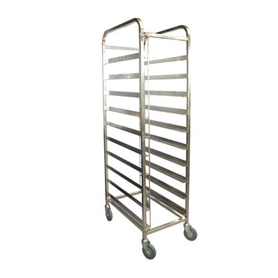 Voedingsdienstnsf Roestvrij staal Oven Tray Rack Bakery Baking Trolley