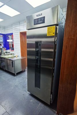 De dubbele Vertrager Proofer Yasur van het Kabinetsdeeg 36 Dienbladen bereik-in Type40x60 Cm Dienbladen 4kw