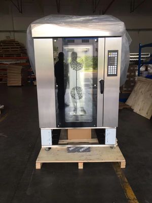 16kw onder Tegenconvectie Oven Ten Trays 40X60cm voor het de Deense Koekjes en Gebakje van het Croissantbrood