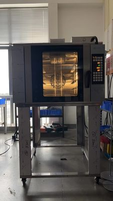 Van het Gasoven five de V.S. van de Yasur Hete Lucht Conventionele Dienbladen 18 Deense het Croissantbrood van &quot; X26“ en Gebakjeoven 9.5Kw, met Stoom