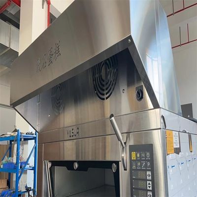 Aziatische Bakkerijconvectie Oven Five Trays 40X60cm 9.5Kw met Stoom