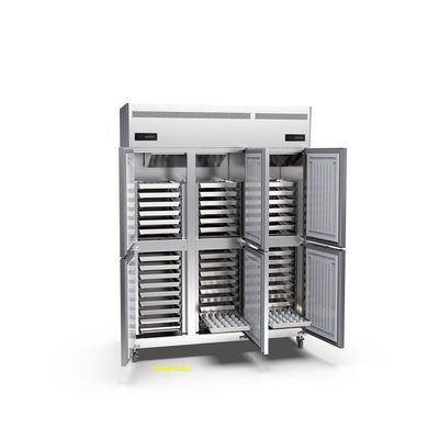 45 Tray Imperial Commercial Upright Freezer Zes de Tribune van het Deur220v Restaurant op Diepvriezer