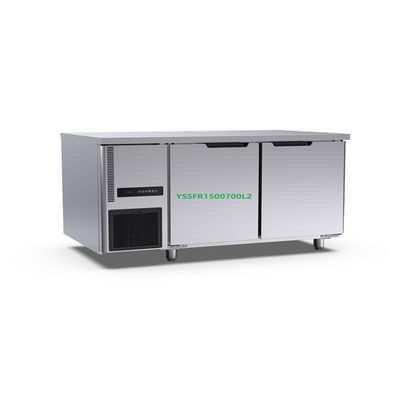 1200×700×800mm Grote Diepvriezer Twee van de Lijstbovenkant de Keukenmateriaal van het Deur Commercieel Hotel