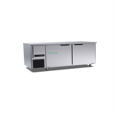1200×700×800mm Commerciële van het de Diepvriezer260l 200w Werk van de Lijstbovenkant de Lijstdiepvriezer Twee Deur