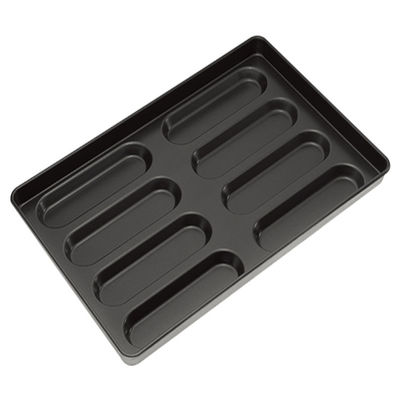 Van het de Hamburgerbroodje van NSF Nonstick Pan van het Bakseltray hot dog bun bread