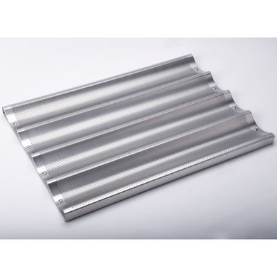 Voedingsdienst NSF 5 het Brood Verglaasde Baksel Tray French Bread Pan van Aluminiumbaguette