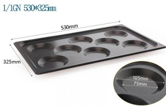 Voedingsdienst Combi Oven Gastronorm GN 1/1 Nonstick het Bakseldienblad 530x325mm van het Aluminiumei