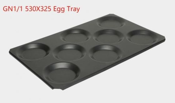 Voedingsdienst Combi Oven Gastronorm GN 1/1 Nonstick het Bakseldienblad 530x325mm van het Aluminiumei