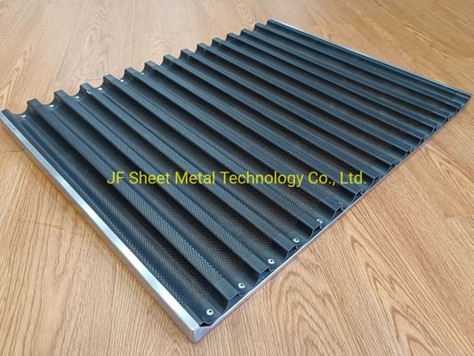 14 Moldes-het Stokbrooddienblad van paragraaf Pan Frances Aluminum Baguette Baking Tray