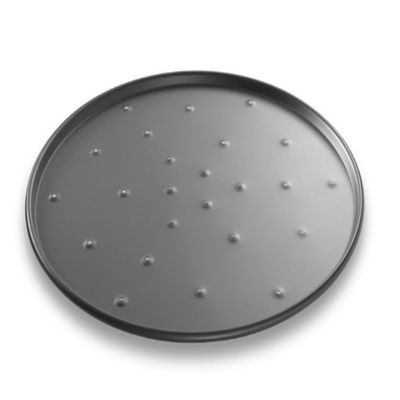 9 de“ Geperforeerde Pan van Tray Anodized Round Perforated Pizza van het Aluminiumbaksel
