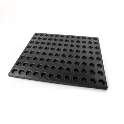 De verglaasde Taartvorm van het Bakseltray for oven foodservice chiffon van het Legeringsaluminium