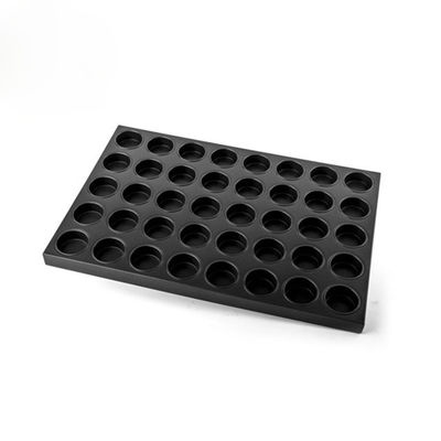 De verglaasde Taartvorm van het Bakseltray for oven foodservice chiffon van het Legeringsaluminium