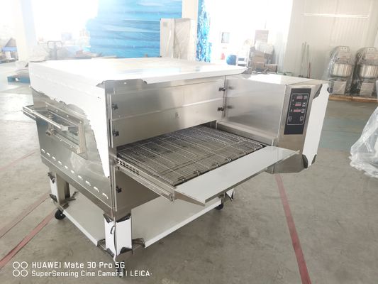 Ventlesscountertop de Pizza van Oven For Pizzhut And Dominos van de Transportbandpizza