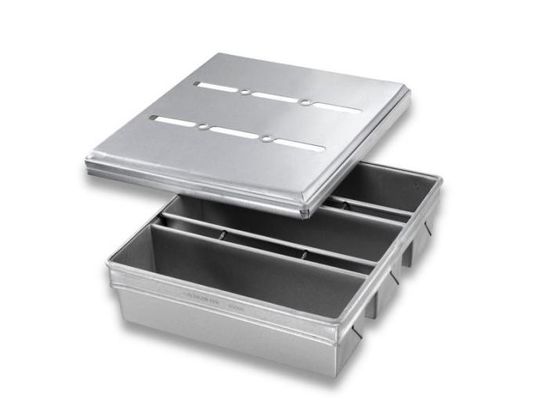 Van het het Aluminiumbaksel van NSF Commerciële van de de Dienbladenlegering van de Riempullman Speciale het Broodpan