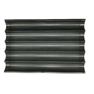 600x400 van de het Dienblad800x600 18X26 Duim van het aluminiumbaksel het Broodbaksel Tray Commercial Nonstick van Baguette